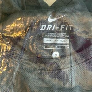 Nike Women's Dark Gray Dry Fit Short Sleeve Training Shirt New in Bag